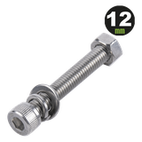 1 TORNILLO ALLEN MILIMÉTRICO DE ACERO INOXIDABLE M8-1.25 X 12 DMT 950-5080-124