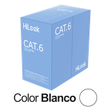CABLE DE RED UTP CAT6 HILOOK BY HIKVISION NC-1LN6UU/CCA/M