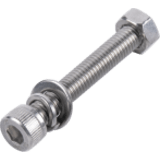 TORNILLO ACERO INOXIDABLE M8*60 PARA MONTAJES DE MÓDULOS FOTOVOLTAICOS EPCOM POWERLINE EPLBOLTS60PS