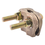 CONECTOR ANTIVANDÁLICO DE VARILLA 3/4" A CABLE CALIBRE 2/0 (DOBLE CERO) A 350 KCM TOTAL GROUND TG-AB21-ET