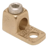 CONECTOR DE COBRE CON TORNILLO DE FIJACIÓN PARA CABLE CALIBRE 14 - 4 AWG Y TORNILLO DE 1/4" HUBBELL BURNDY HUB-KA4C